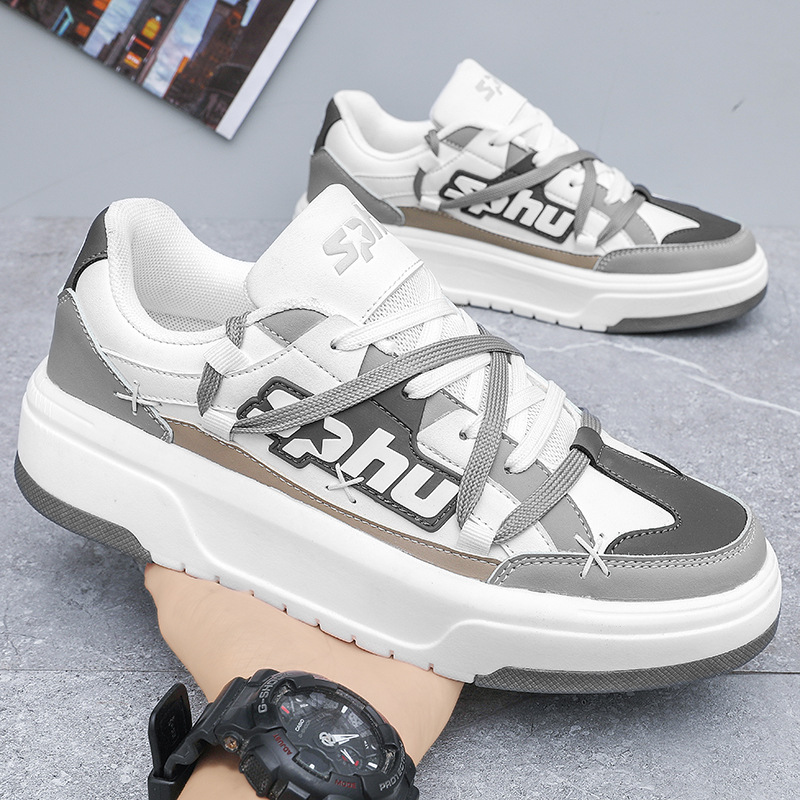 Nuevos zapatos de skate de tendencia de nicho zapatos de carrera casuales zapatos de moda retro de suela gruesa estudiantes