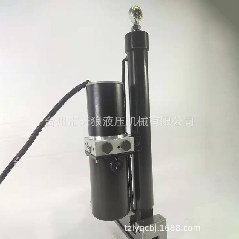 自主开发电动液压升降机微型液压单元推拉杆自卸车液压机专业制造