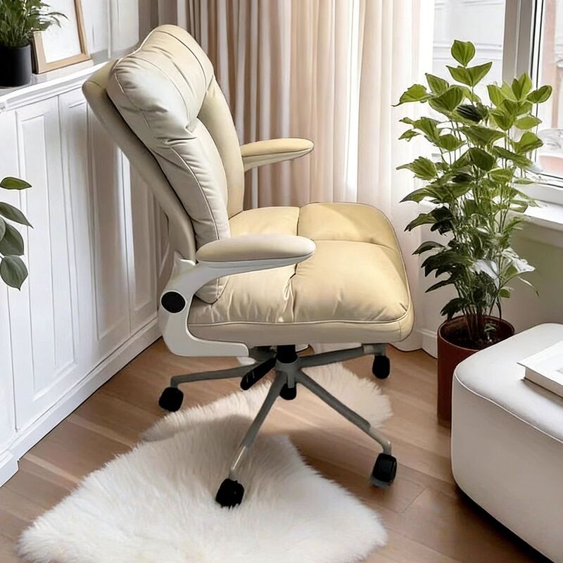 Ergonomic Office Chair, Simple Study Chair, Comfortable for Long Sitting, Reclining and Sitting Adjustable Swivel Chair for Home Use, Suitable for Girls Ergonomic Office Chair, Simple Study Chair, Comfortable for Long Sitting, Reclining and Sitting Adjustable Swivel Chair for Home Use, Suitable for Girls