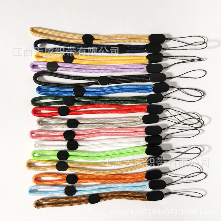 Производитель поставляет 5MM широкополосной регулировки проскальзывания круглый шнур для мобильных телефонов ремешок моды классический стиль для мужчин и женщин