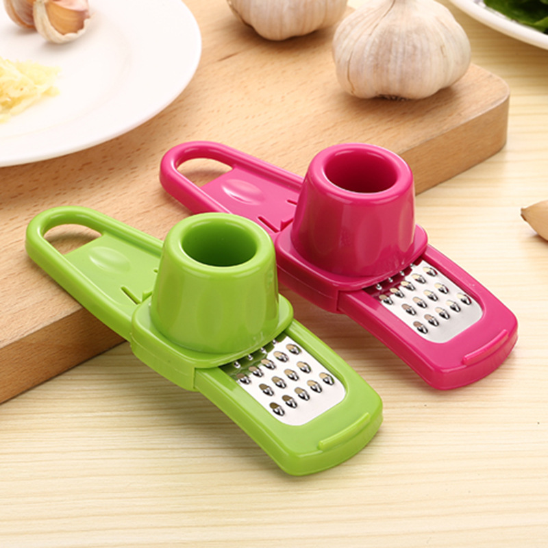 Cocina gadget creativo rotatorio amoladora de ajo práctico prensa de ajo hogar prensa de ajo cocina Extractor de ajo