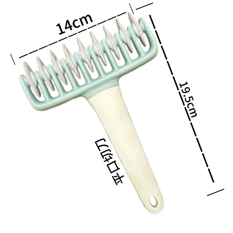 Cuchillo de corte de boca plana - Azul y blanco