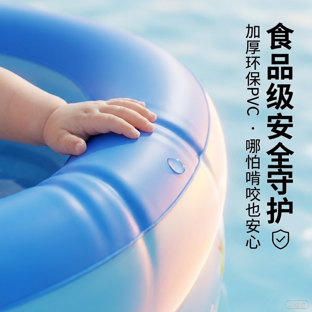 Inflatable travel swimming pool, marine toy, ball pool 3