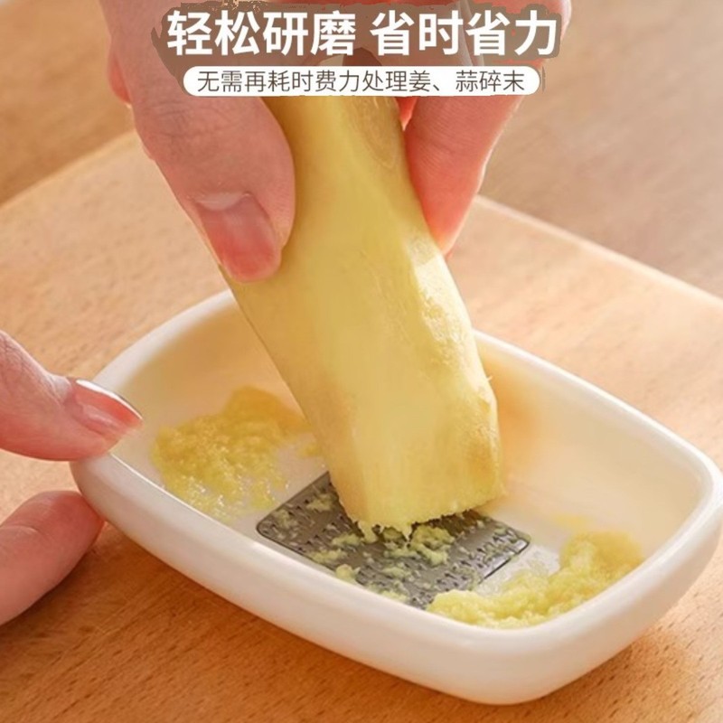 生姜とニンニクのペーストを挽くためのツール、キッチン用手動ニンニクと生姜のペーストを挽くためのツール、手作りの生姜と生姜ジュースの挽き板|undefined