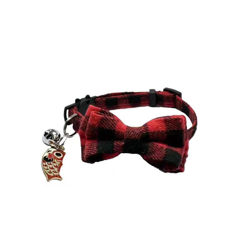 Nuevos productos Amazon collar gatos collar gatos collar de seguridad collar de arco en stock