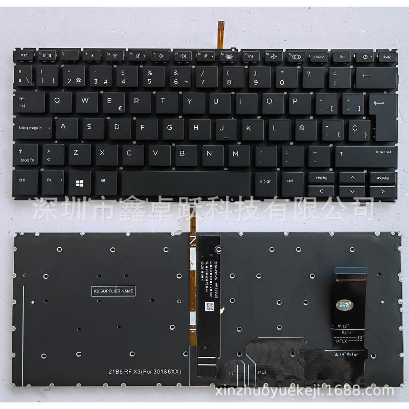 Usruspuk Is Suitable for Hp Probook 445 G9 440 G9 Hsn-Q27C-4 Hsn-Q31C Keyboard