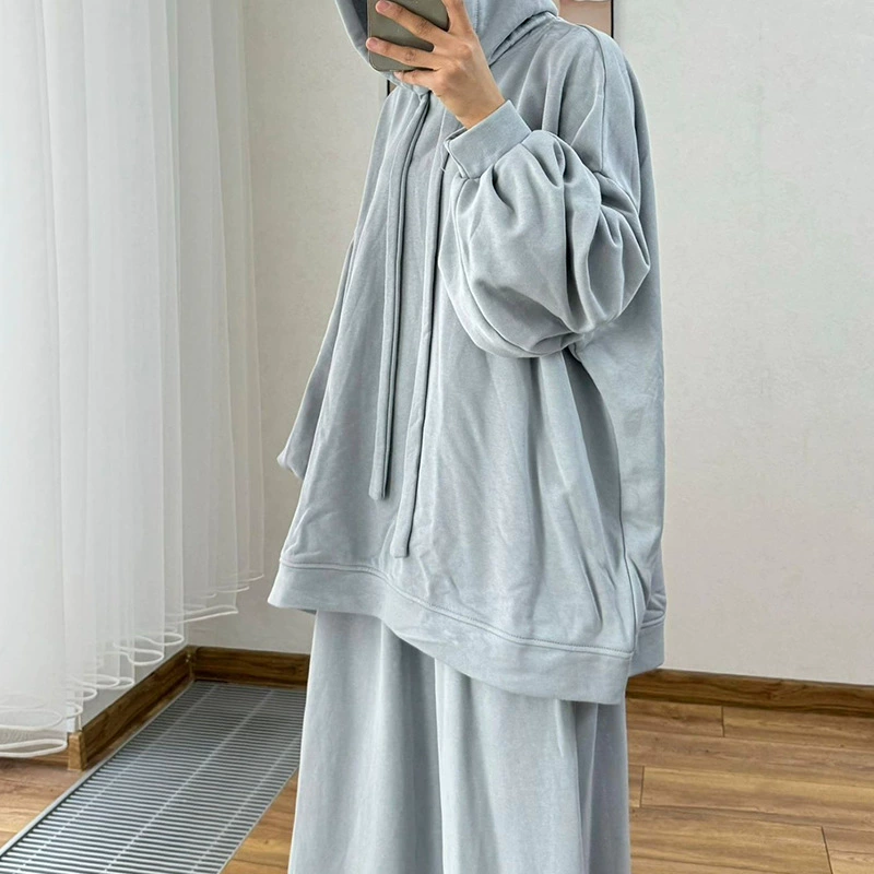 Весенний комплект с длинными рукавами, толстовка, куртка, юбка, тренд сезона, для импорта