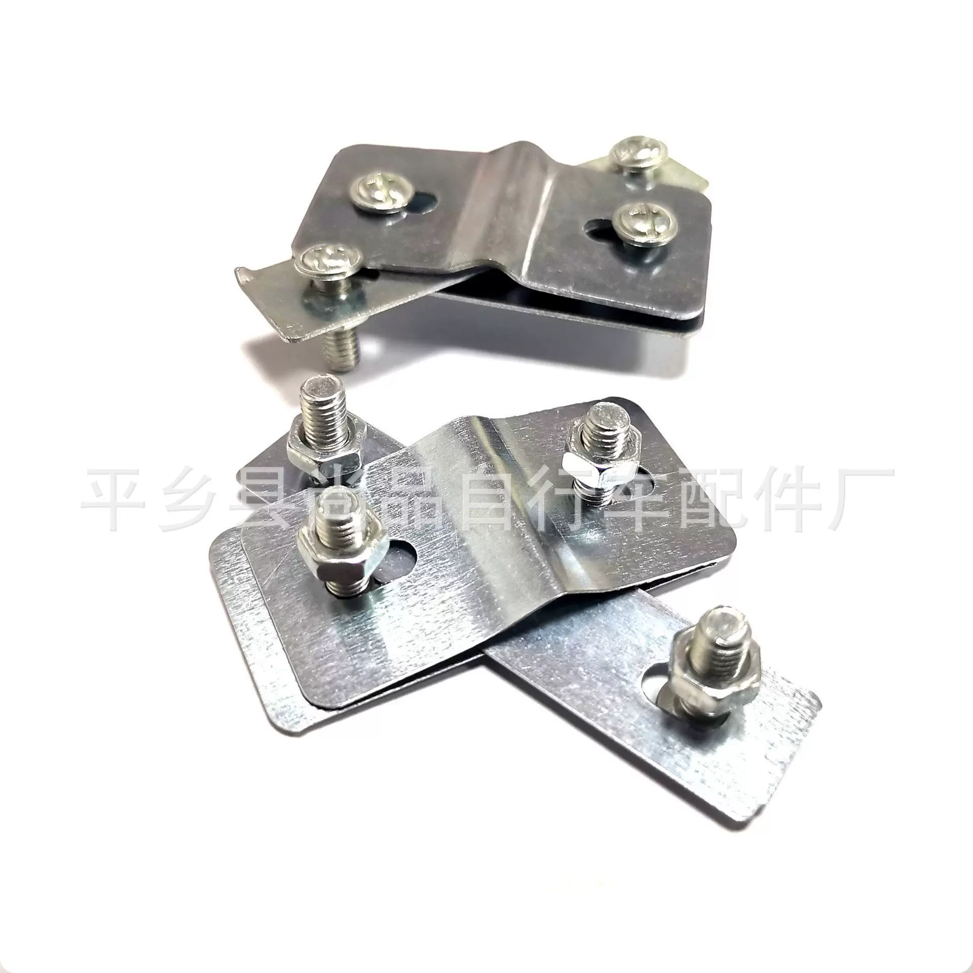 车筐配件车筐卡片垫片  自行车车筐固定卡片 菜篮子安装垫片螺丝