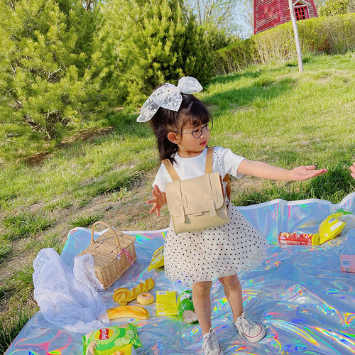 韩版儿童小熊双肩包2021新款时尚幼儿园女童创意可爱小书包背包潮