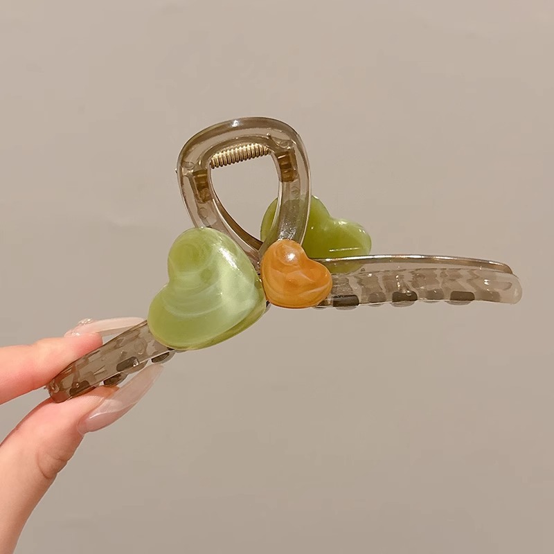 Otoño y invierno gracioso clip de agarre grande más simple clip de pelo de viento para mujeres detrás de la cabeza clip de pescado de alta calidad tocado