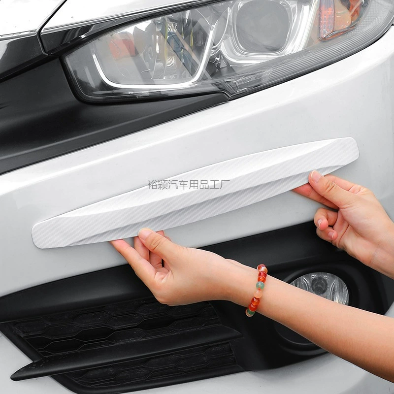 Yy2 передний и задний бампер, полосы против царапин и царапин, утолщенный кузов, автомобильный бампер, полосы для предотвращения столкновений, расширенная защита задней части хвоста от столкновений