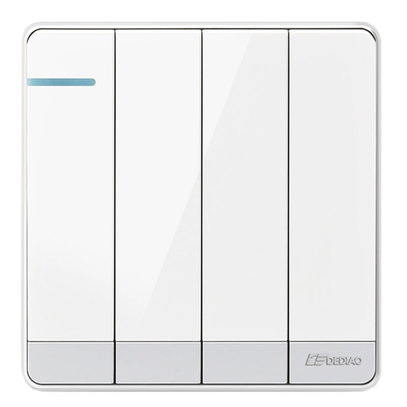 Немецкая резная тенденция выключатель розетка производитель оптом скрытая в доме 86 элегантный белый настенная панель пяти отверстий выключатель розетка