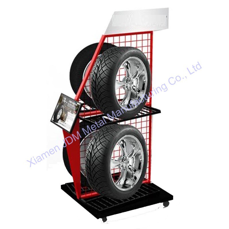 4S Accessories Store Car Accessories Metal Shelf Gasoline Lubricant Display Rack Tool Display Rack Manufacturer Xiamen