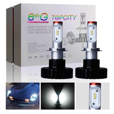 G6 H7 80W Cross border Specifically for automobile LED The headlamps refit Super bright bulb refit lighting upgrade Lights