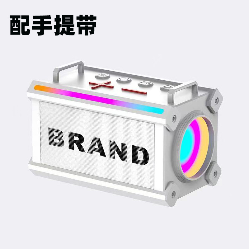新款蓝牙音箱小钢炮户外车载大功率重低音炮高品质便携式迷你音响|undefined