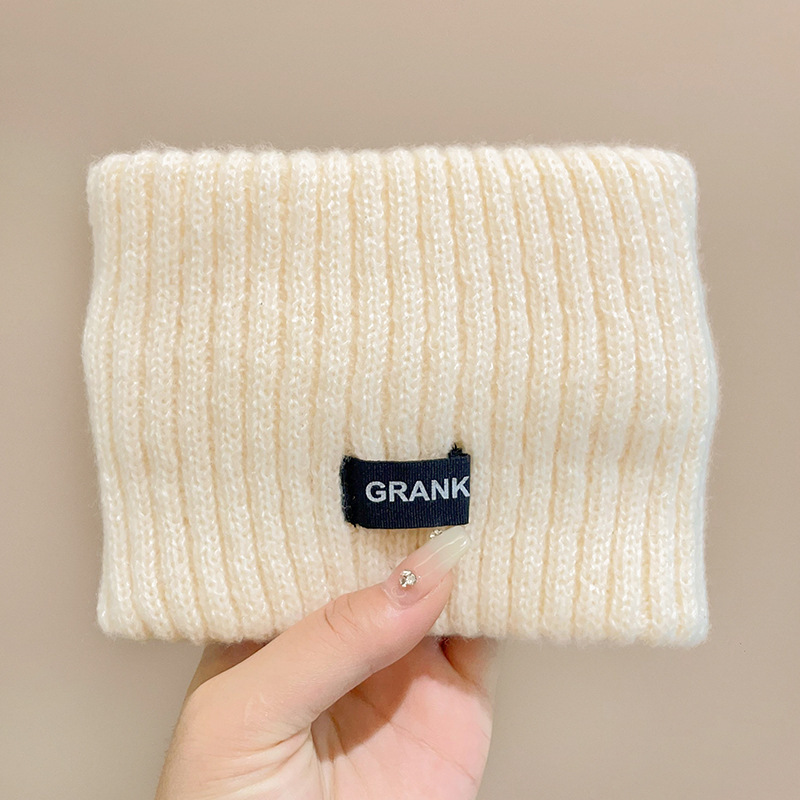 Octubre calentamiento de punto de mes correa de cabello de protección de la frente de mujer toallitas a prueba de viento de moda mes sombrero postparto sombrero de maternidad