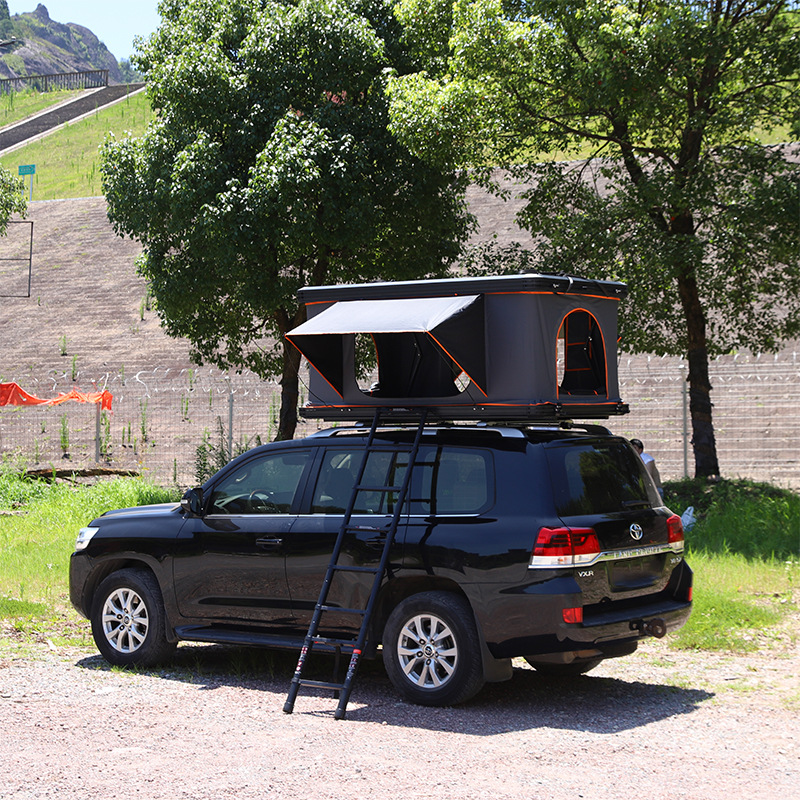 Hard-Top Fully Automatic Roof Outdoor Double Self-Driving Tour Anti-Mosquito Waterproof Car Tent Aluminum Alloy Roof Tent