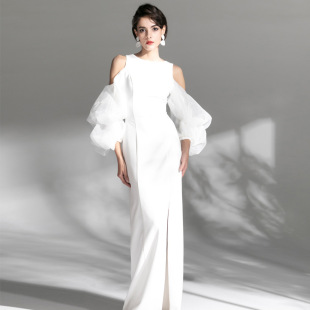 Banquet Evening Dress 2025 Summer New Ebay Aliexpress Star Annual Party Trendy Dress