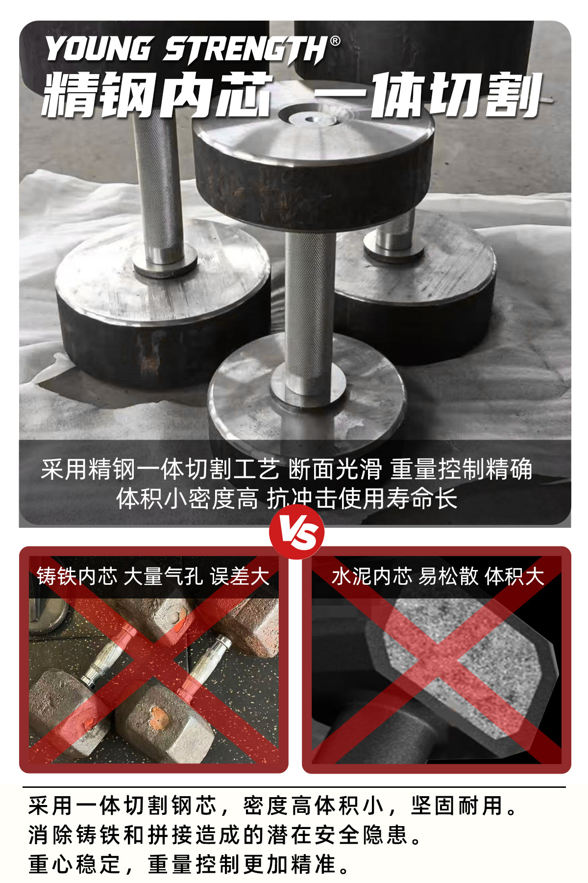 12-Sided Precision Steel Rubber-Coated Dumbbell CPU Polyurethane Fitness Gym Commercial Set Odorless Eco-Friendly Men's Home Use