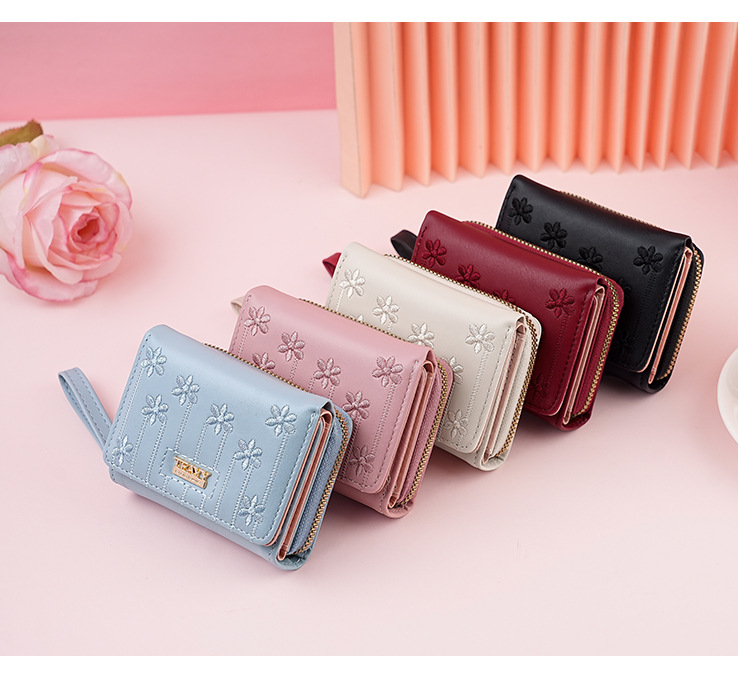 Women's Flower Pu Leather Flip Cover Wallets display picture 28