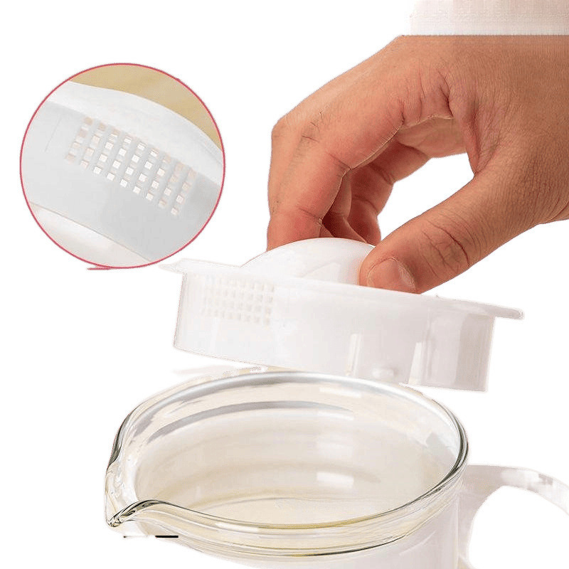 Capacious glass teapot for home use, explosion-proof summer tea