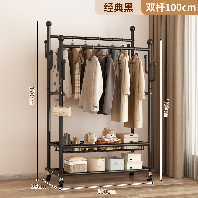 [블랙] 길이 100CM-22 원형