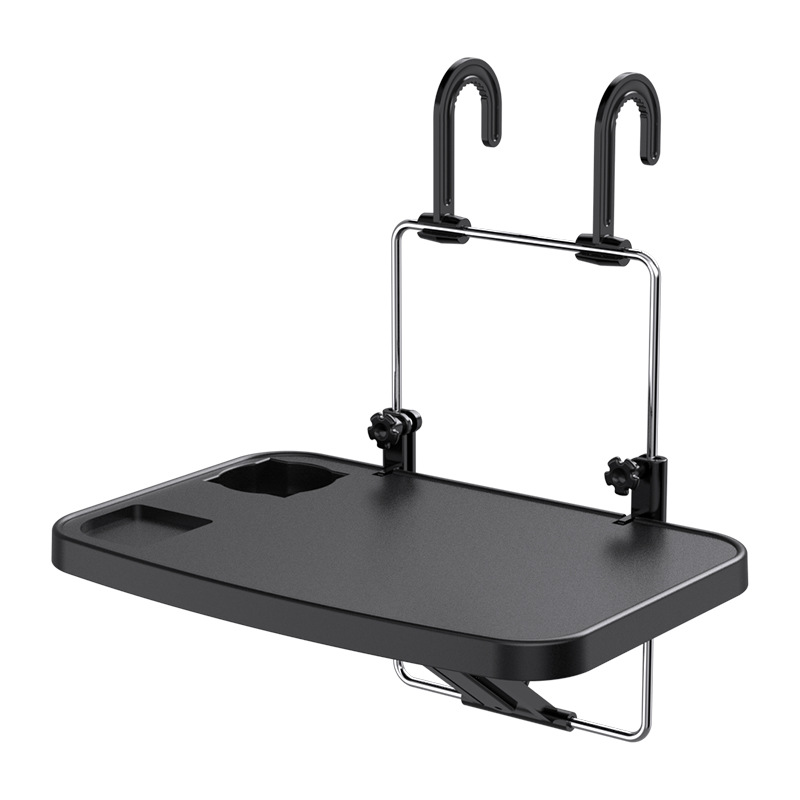 舜威車載コンピュータラック車用コンピュータデスク車の後ろにある折りたたみテーブルシェルフのハンドルボード