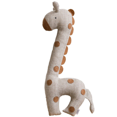 INS Korean style creative cartoon goose, rooster, giraffe doll, baby sleeping soothing doll for children's room
