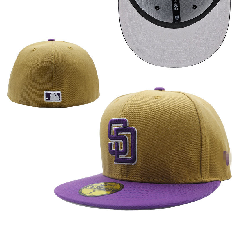 Venta directa de comercio exterior MLB Sombrero de tamaño completo NY American Baseball League Sombrero plano LA Bordado Sombrero plano Sombrero cerrado