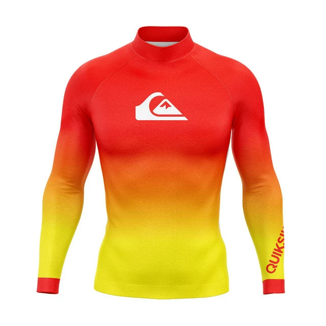 Quiksilver, быстросохнущий купальник с длинным рукавом для плавания, защита от солнца