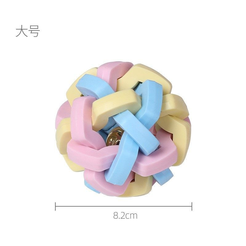 반려동물 삼색벨볼 [대형]