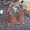 Lace supporting wireless bra, comfortable underwear, T-shirt, tube top, beautiful back