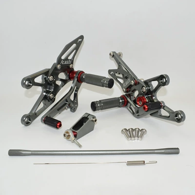Motorcycle pedals R1 2007-2008 modified motorcycle - titanium-color