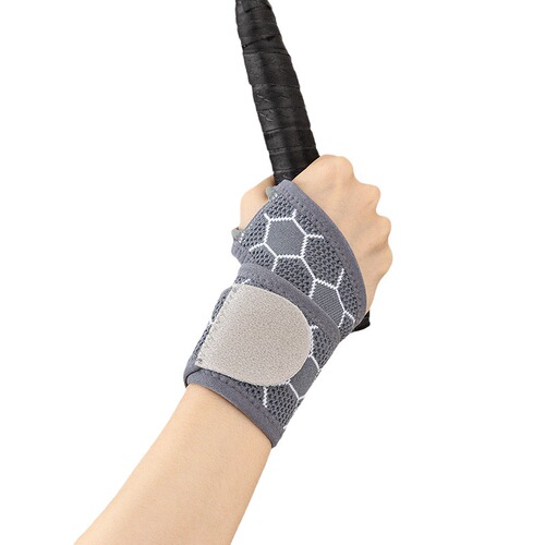 Summer thin sports wrist protector anti-sprain wrist tendon sheath badminton wrist strap wrapped with pressure belt