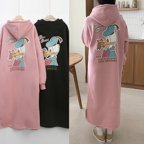 Women's Long-Sleeve Hooded Sweat Dress with Cap, 2025 Autumn/Winter New Style, Small Chanel Wind Dress for Spring/Summer