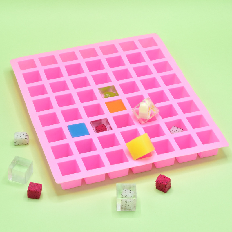 56 incluso helado molde hogar helado chocolate azúcar gota de pegamento molde de silicona molde de hielo