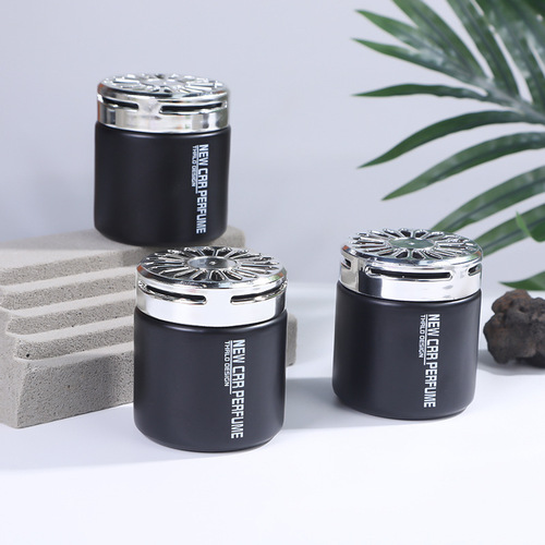 Car air freshener solid cream car air freshener odor remover car cup holder car fragrance