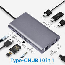 �羳TypeCʮ��һHUB�Uչ�]10��1�Pӛ��MacBook��չ�]������ǧ��