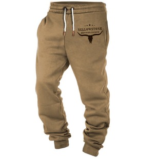 2024 new cross-border hot sale 3d sweatpants digital printing men's street sports fashion trend