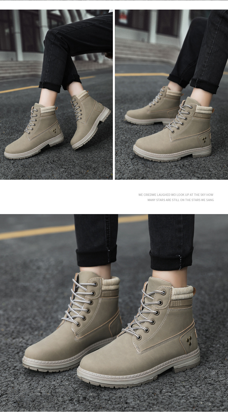 2023 nuovi stivali Martin in stile coreano di grandi dimensioni stivali da donna per il commercio estero transfrontaliero stivali da esterno con suola spessa autunnali e invernali all-match sin_voghion.com