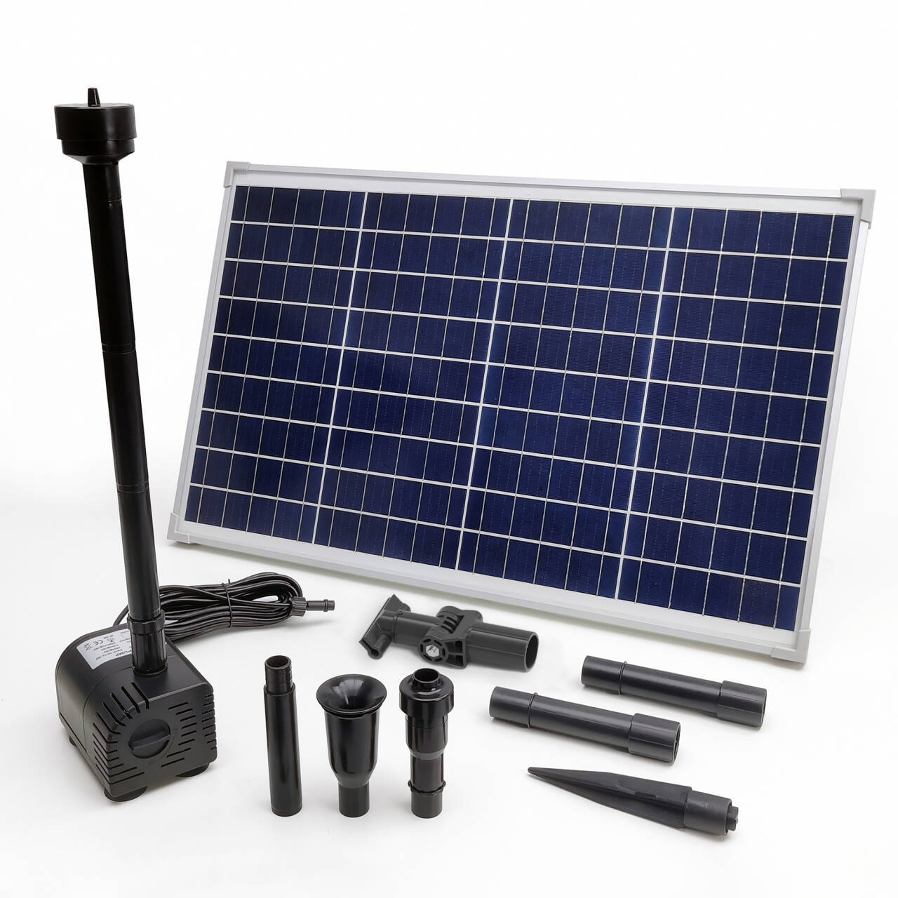 DC18V太阳能喷泉泵花园池塘景观泵-SP40-501218D