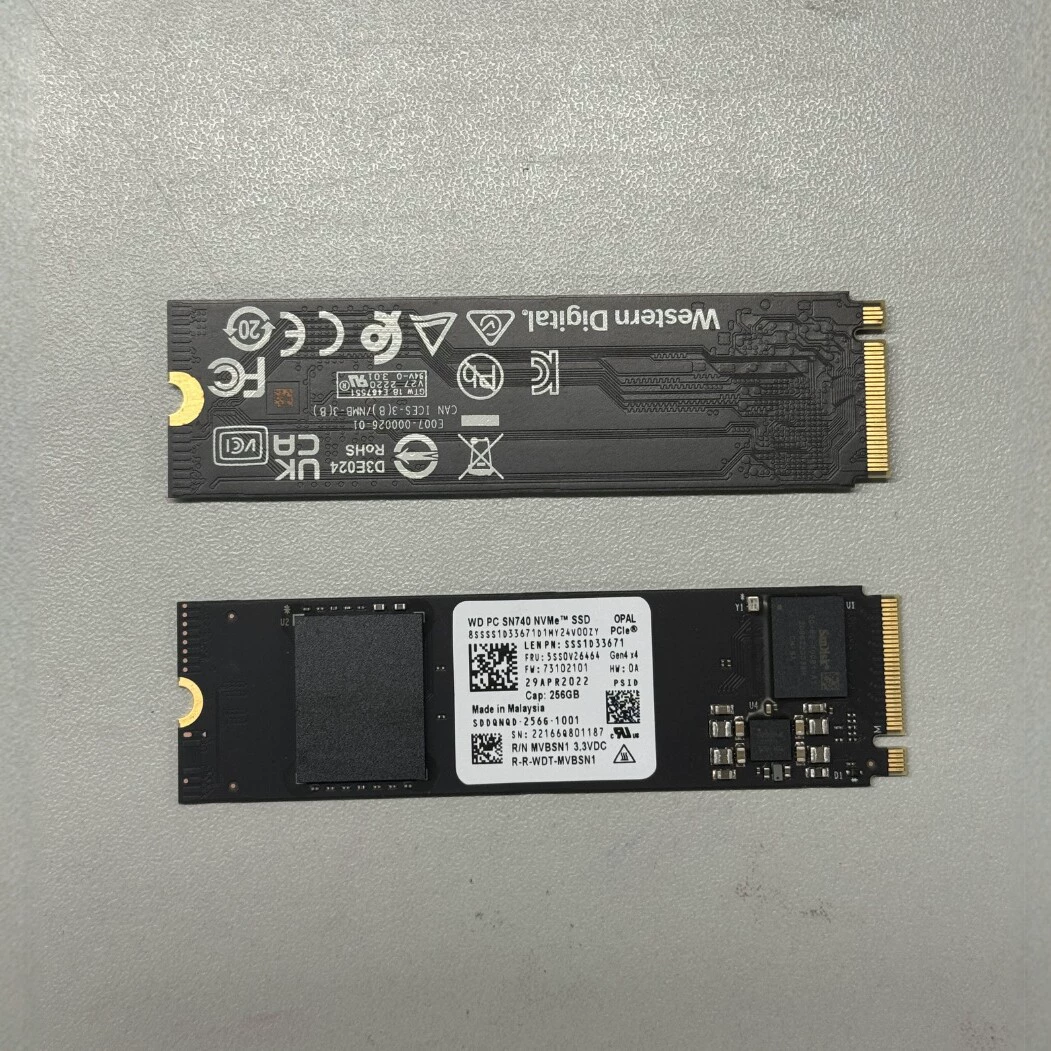 Suitable for Western Digital SN740 512G1T M.2 PCIe4.0 solid state drive notebook desktop SSD
