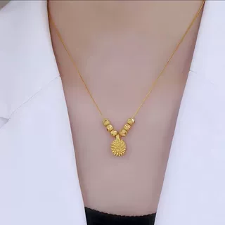 榴莲项链小众设计感榴莲往返寓意爆款节日礼物高级感精致配饰夏季