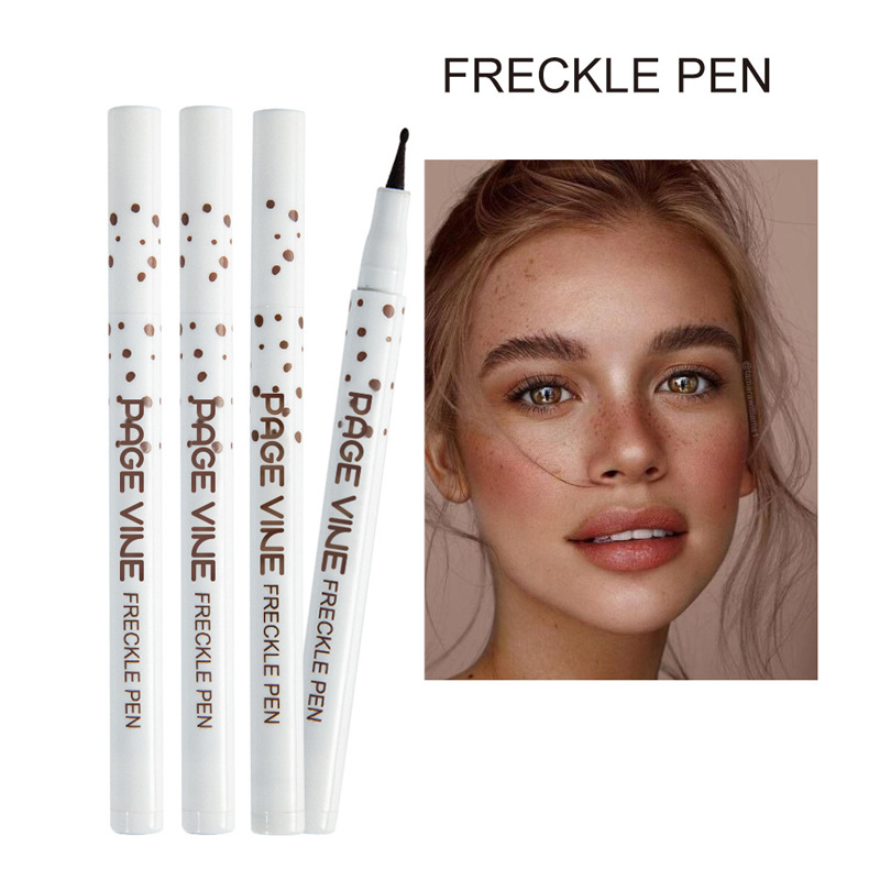 Natürliche simulation farbe rendering nicht einfach zu verblassen make-up sommersprossen stift farbe_voghion.com