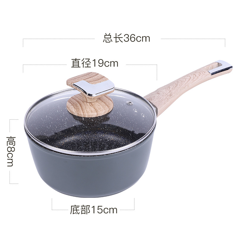 Nuevo conjunto de paneles de cuatro piezas para caseros prácticos de paneles antiadherentes para regalos de reunión anual al por mayor de paneles de paneles de paneles de paneles