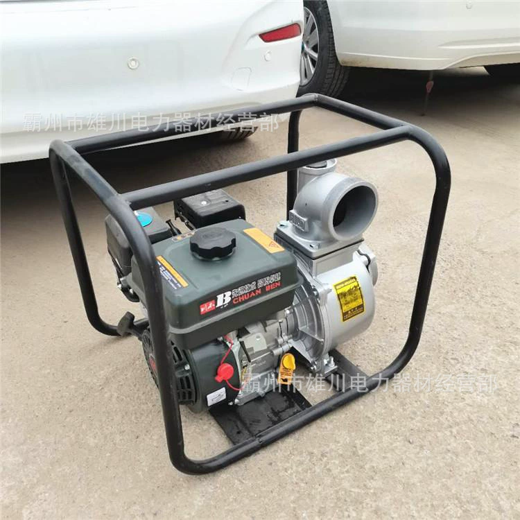 Насосный насос для предотвращения наводнений четырехдюймовый бензин для предотвращения наводнений