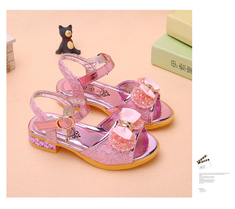 Momeng Rabbit Girl Shoes Student Princess Shoes 2023 Summer New Korean Edition Sandali con fiocco in pizzo Student Fashion_voghion.com