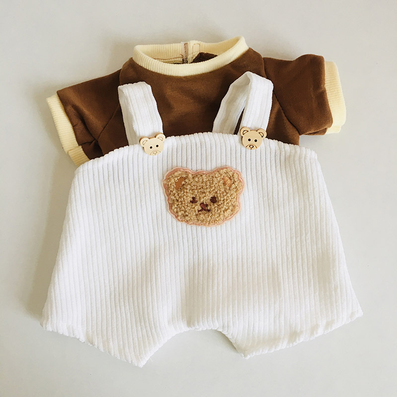 No. s Beier Lulu ropa 30cm conjunto oso muñeca ropa hecha a mano oso de peluche muñeca regalo para niñas