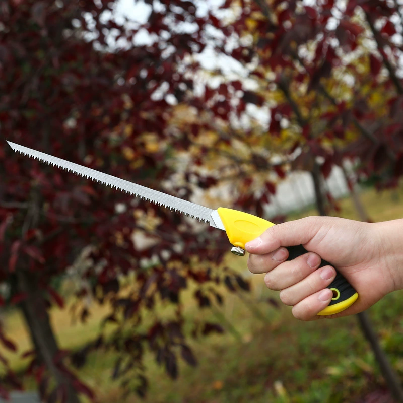 Источник заводские товары мини двухцветная Коктейльная пила сад корень резьба пила украшение маленькая ручная пила копание отверстий лесозаготовка стены