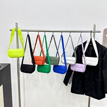 马卡龙色系迷你手机包2025新款简约质感女士斜挎包糖果色单肩包女